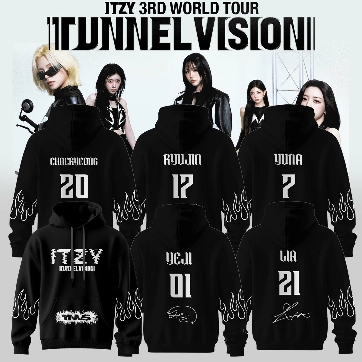 ITZY: 3RD WORLD TOUR Exclusive Hoodie