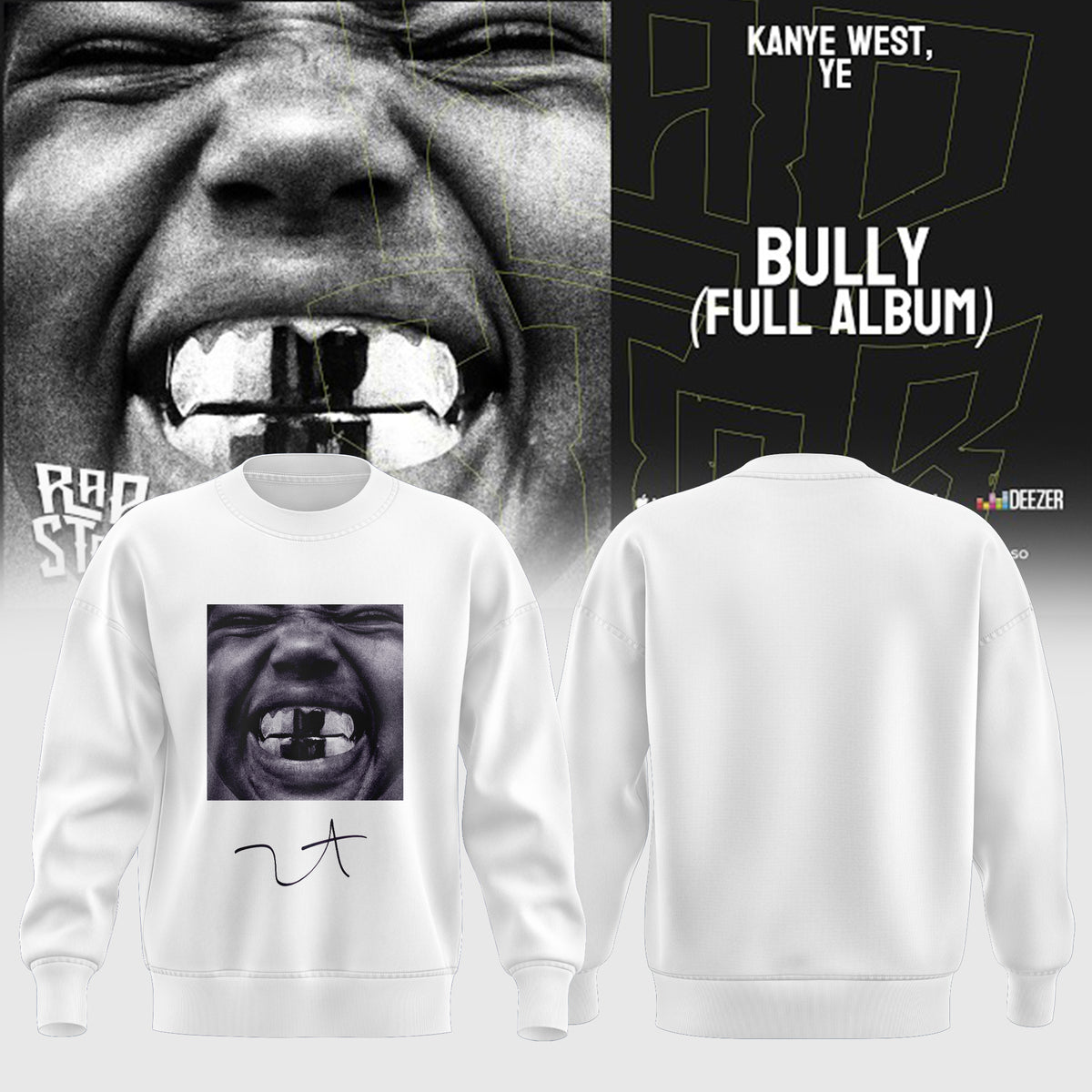 Ye 2026 tour Sweatshirt