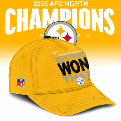 Pittsburgh Steelers 2025 AFC North Division Champions Limited Edition Hoodie