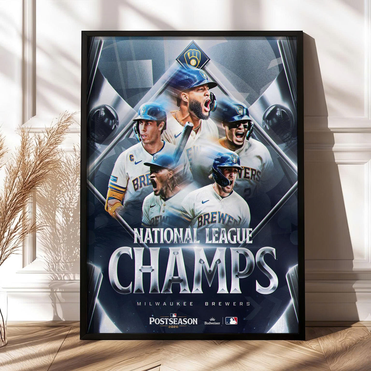Milwaukee Brewers NLCS Champions 2026 Limited Edition Poster