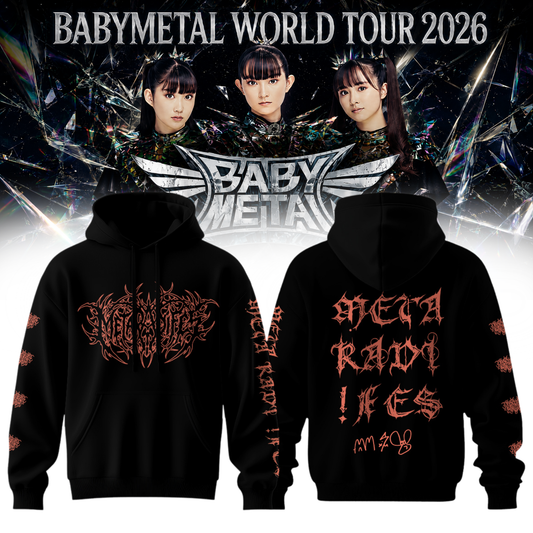 BABYMETAL “WORLD TOUR 2026” Signature Limited Edition – Hoodie