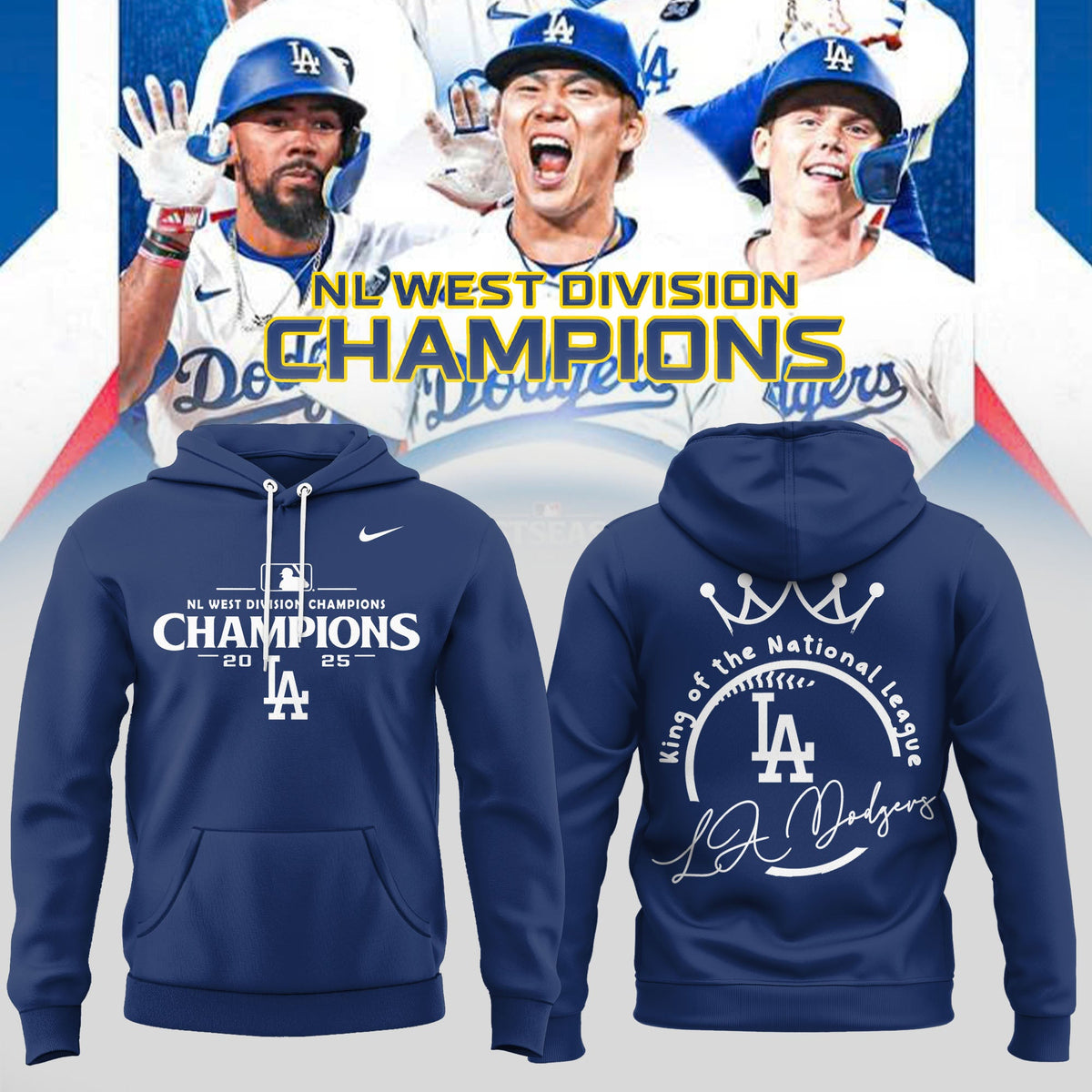 _Los Angeles Dodgers NL West Division Champions