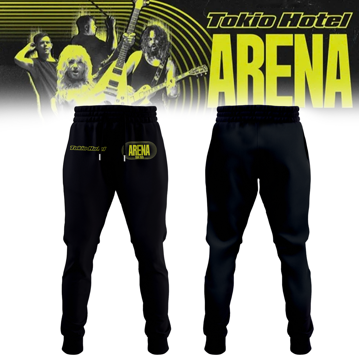 ,,.Tokio Hotel ”ARENA TOUR 2026” Limited Edition Signature – Hoodie