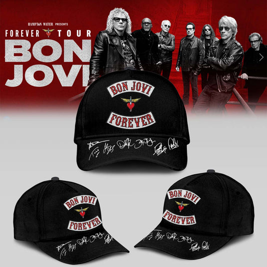 ,BON JOVI “Forever Tour” Signature Collection Limited Edition - CAP