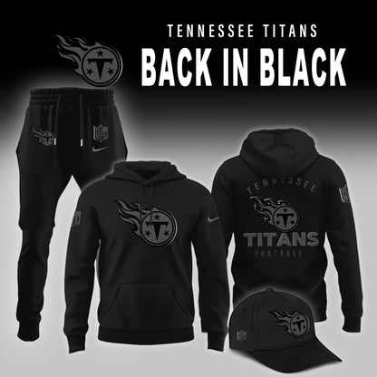 Tennessee Titans 2025 Back In Black Limited Edition Combo Hoodie