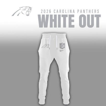 Carolina Panthers 2026 White Out Limited Edition T-Shirt