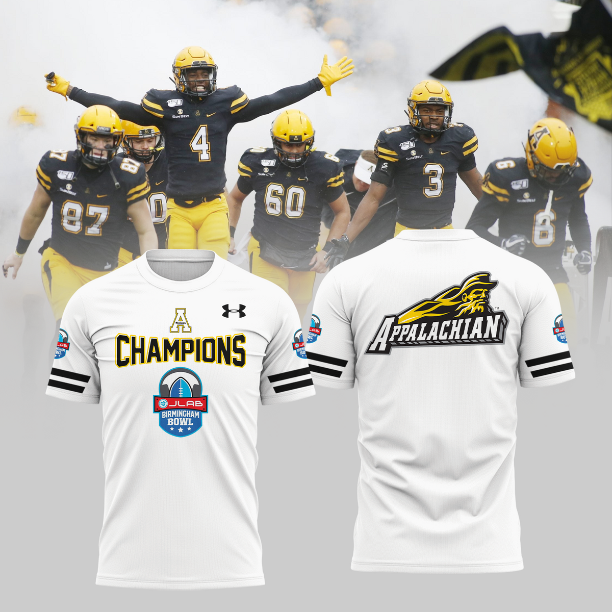 APPALACHIAN STATE – 2025  JLAB BIRMINGHAM BOWL TShirt