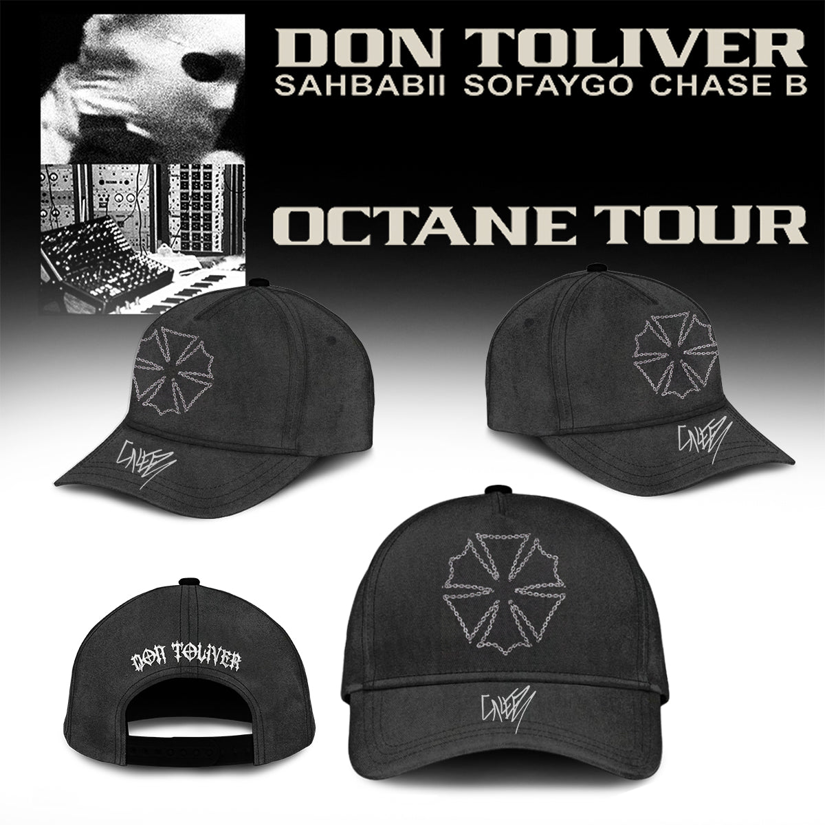 Don Toliver Octane Tour signed ZipHoodie
