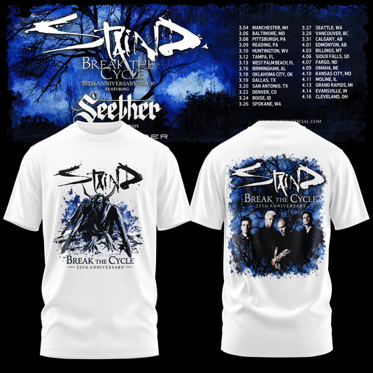 “Break The Cycle” 25th Anniversary Tour 2027 Tee