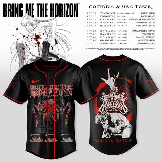 BRING ME THE HORIZON — CANADA & USA TOUR JERSEY