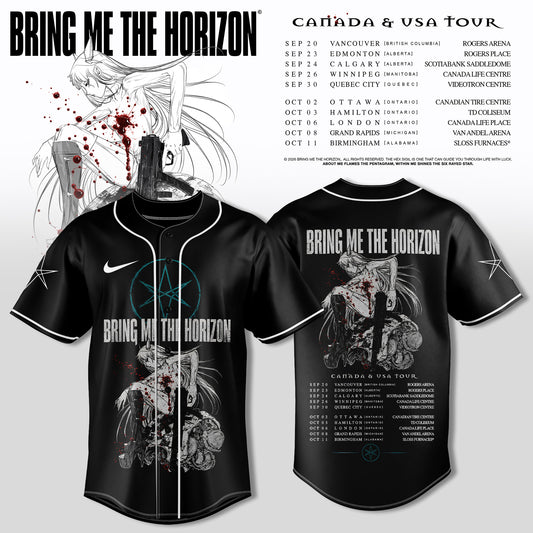 BRING ME THE HORIZON — CANADA & USA TOUR JERSEY