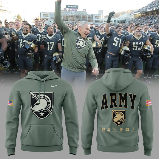 .Army Football Coach’s Smile Says It All 2025 Combo Hoodie