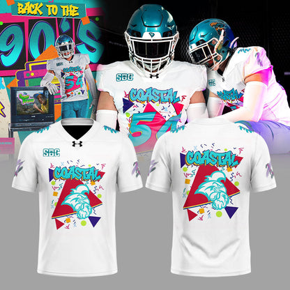. COASTAL CAROLINA GOES BACK TO THE ’90s Football Jersey