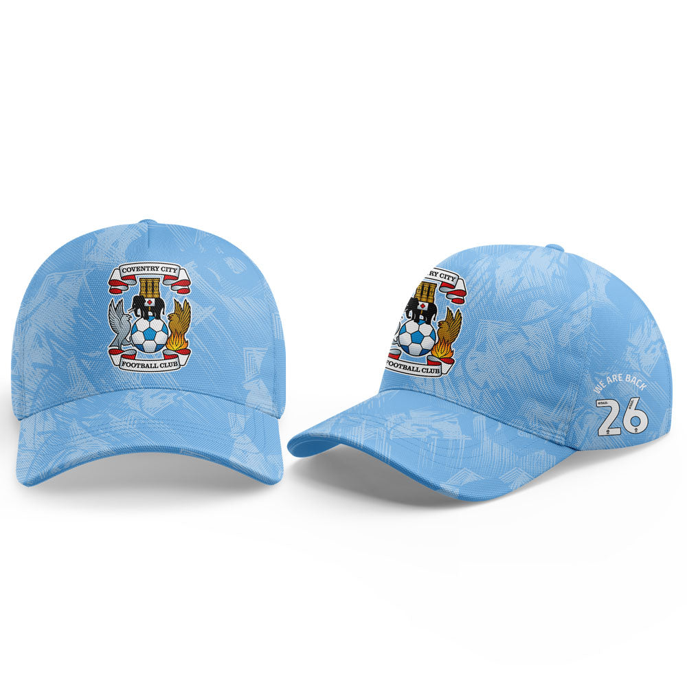 .Coventry City WE ARE PREMIER LEAGUE Limited Edition Hoodie Blue