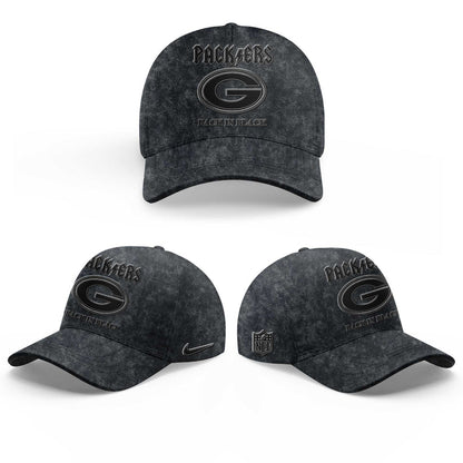 GB Packers Back in Black 2025 Combo Hoodie
