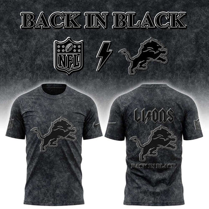 D Lions Back in Black 2025 Combo Shirt