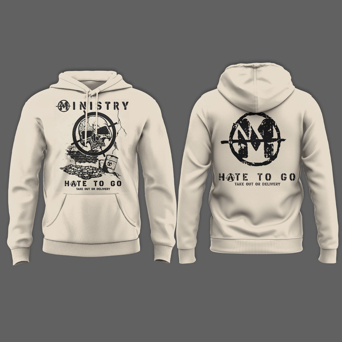 Ministry – Farewell Tour Hate to go Hoodie v7