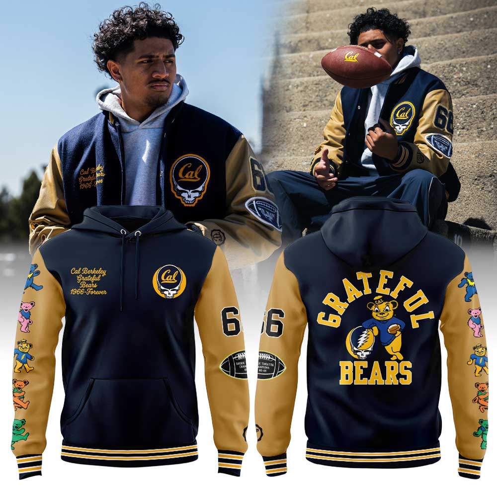Limited Edition Cal Football x Grateful Dead Hoodie