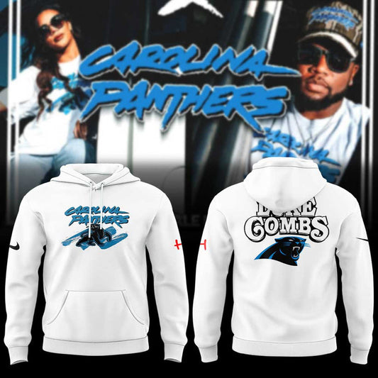 The Luke Combs x Carolina Panthers Exclusive Merch Collection Combo Hoodie