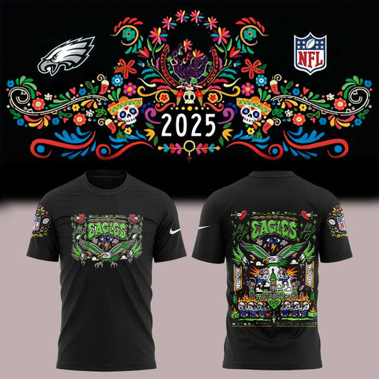 Philadelphia Eagles Hasta La Muerte 2025 Combo T-Shirt
