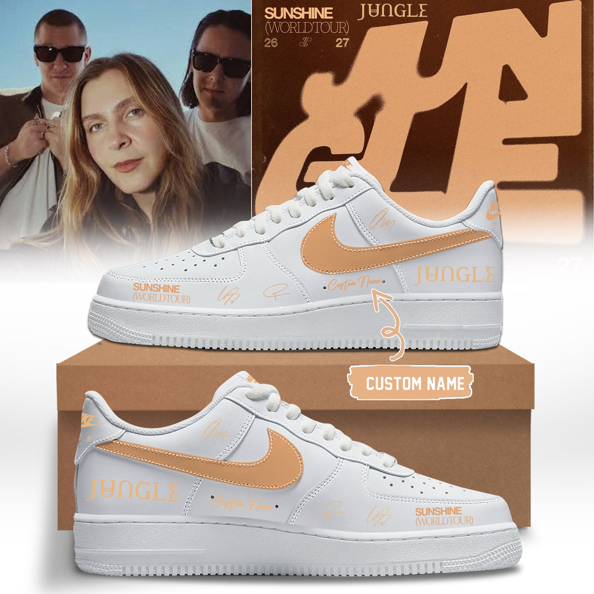 ,,Jungle – Sunshine World Tour 2026/27 Limited Edition Signature – Shoes 5