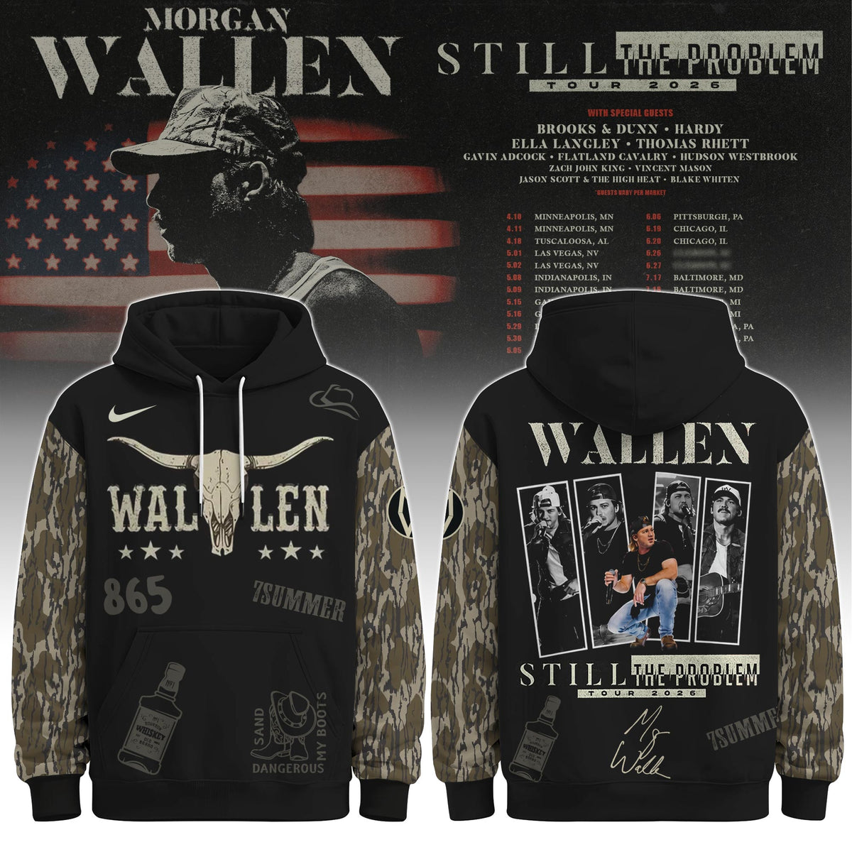 Still The Problem Tour 2026 Hoodie