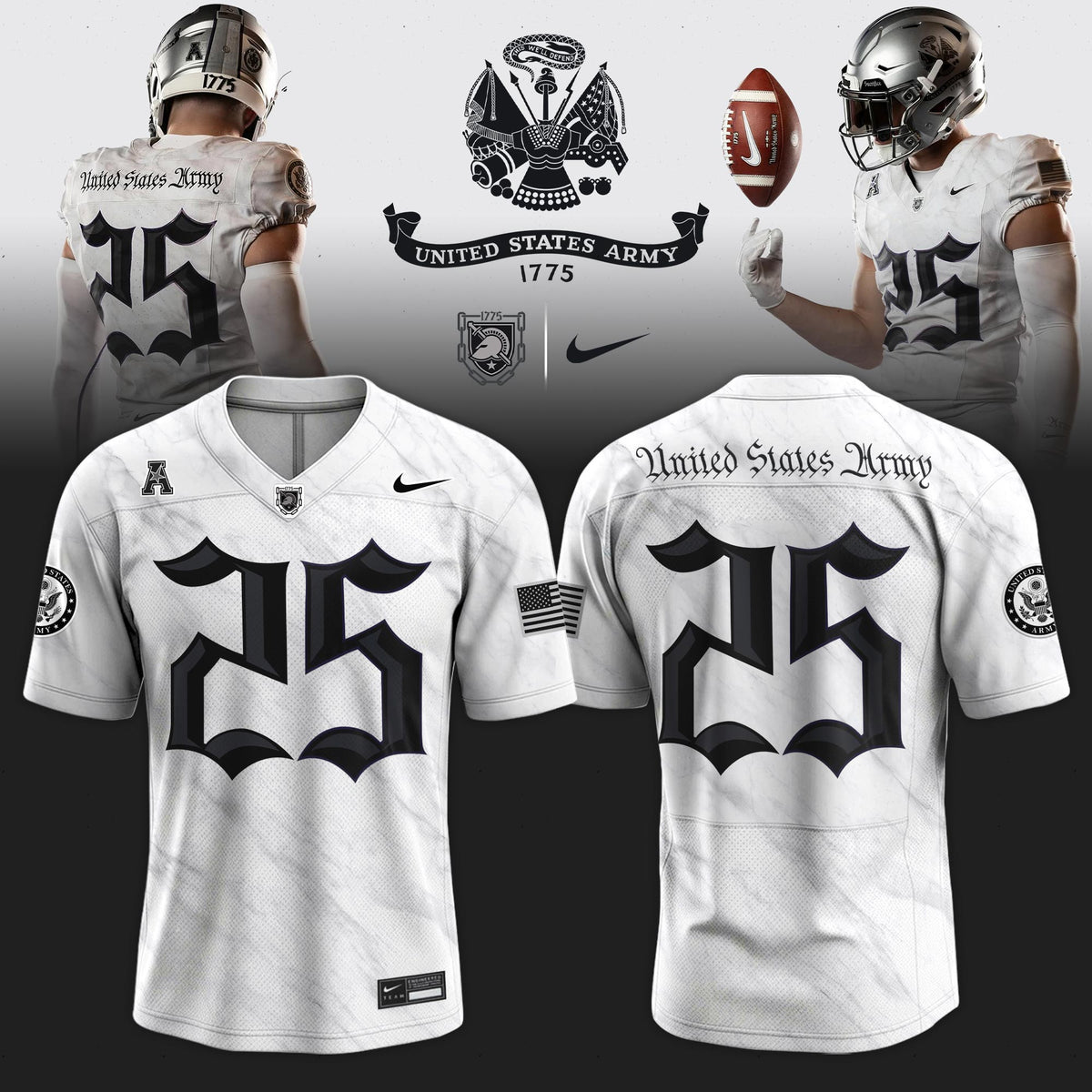 Army Black Knights Army 250 Collection Limited Edition Jersey