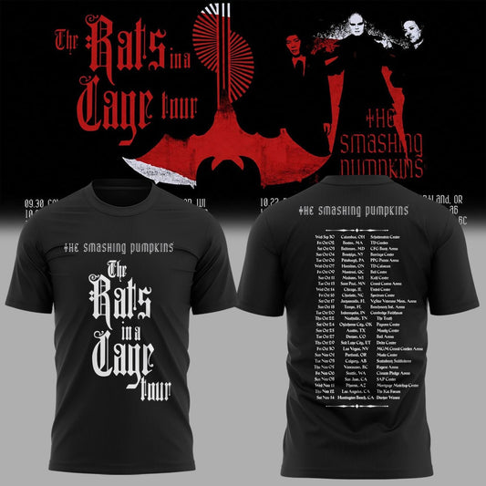 The Smashing Pumpkins – ‘The Rats in a Cage Tour’ 2026 Exclusive TShirt