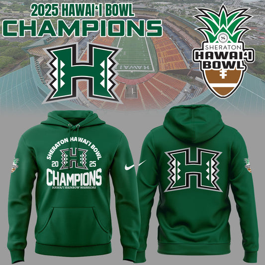 Limited Edition Hawai’i Bowl Champions Hoodie
