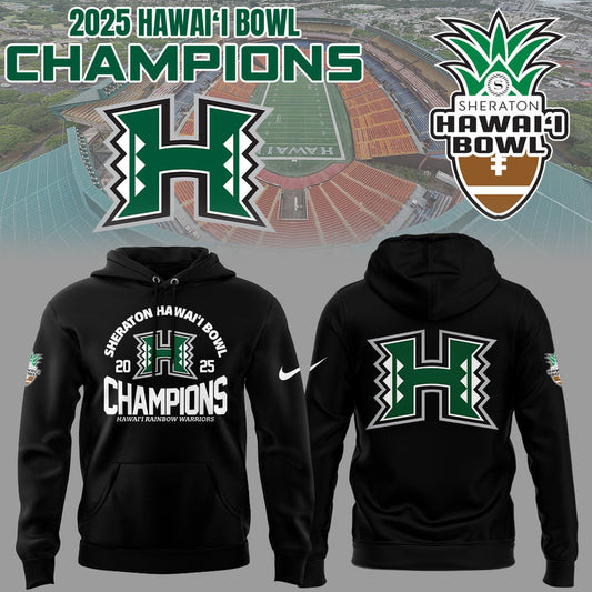 Limited Edition Hawai’i Bowl Champions Hoodie