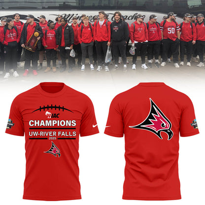 Limited Edition UWRFFalcons Champions Tshirt-LL260106001