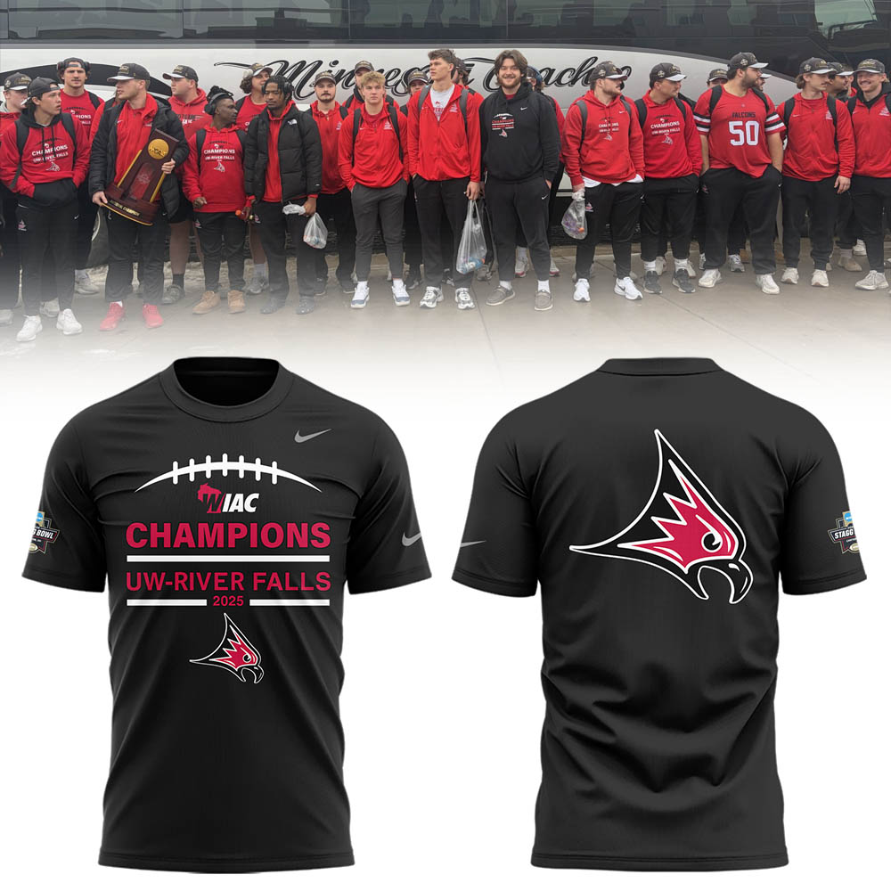 Limited Edition UWRFFalcons Champions Tshirt-LL260106003