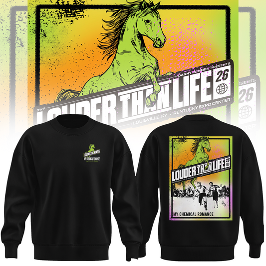 Limited Edition MCR Louder Than Life 2026 Louisville KY Shirt