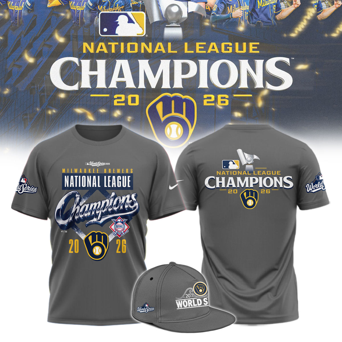 Milwaukee Brewers NLCS Champions 2026 Limited Edition T-Shirt