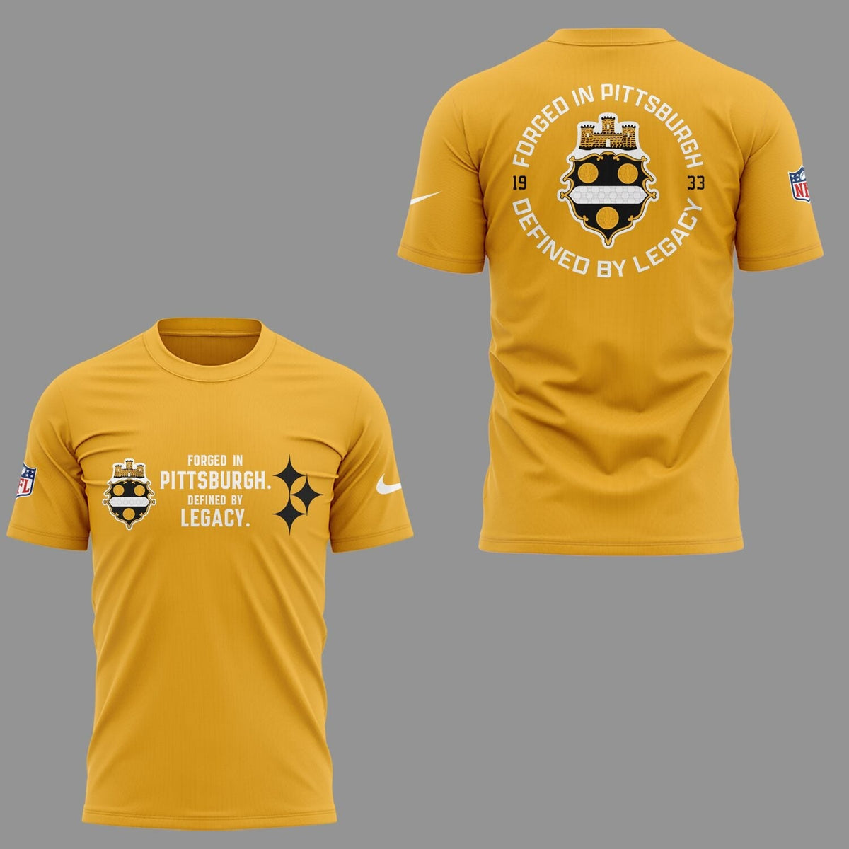Steeler Nation Shirt - Pittsburgh Steelers The 1933 Legacy Collection T-Shirt