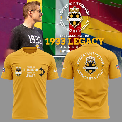 Steeler Nation Shirt - Pittsburgh Steelers The 1933 Legacy Collection T-Shirt