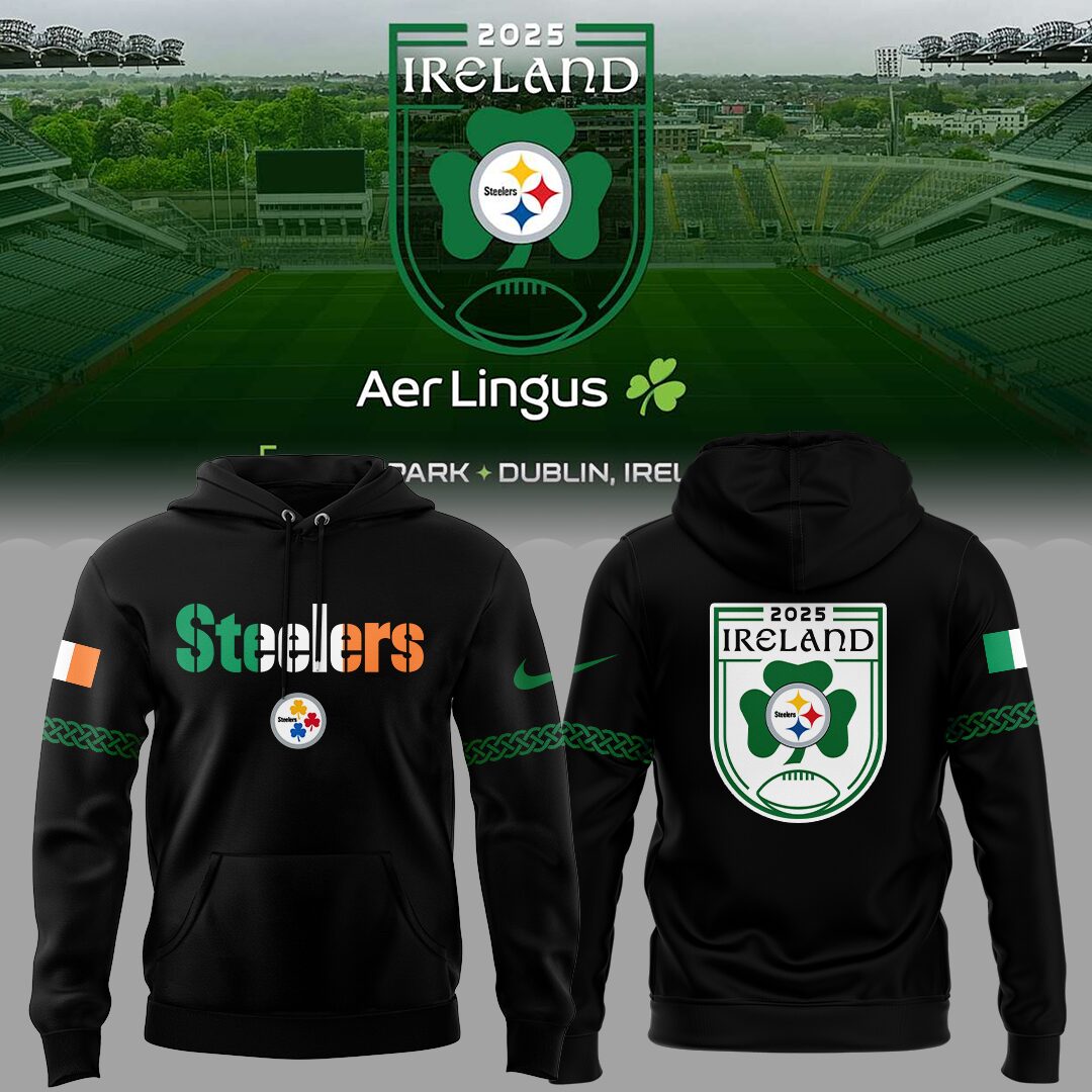 . Ireland 2025 Limited Edition Dublin Game Hoodie