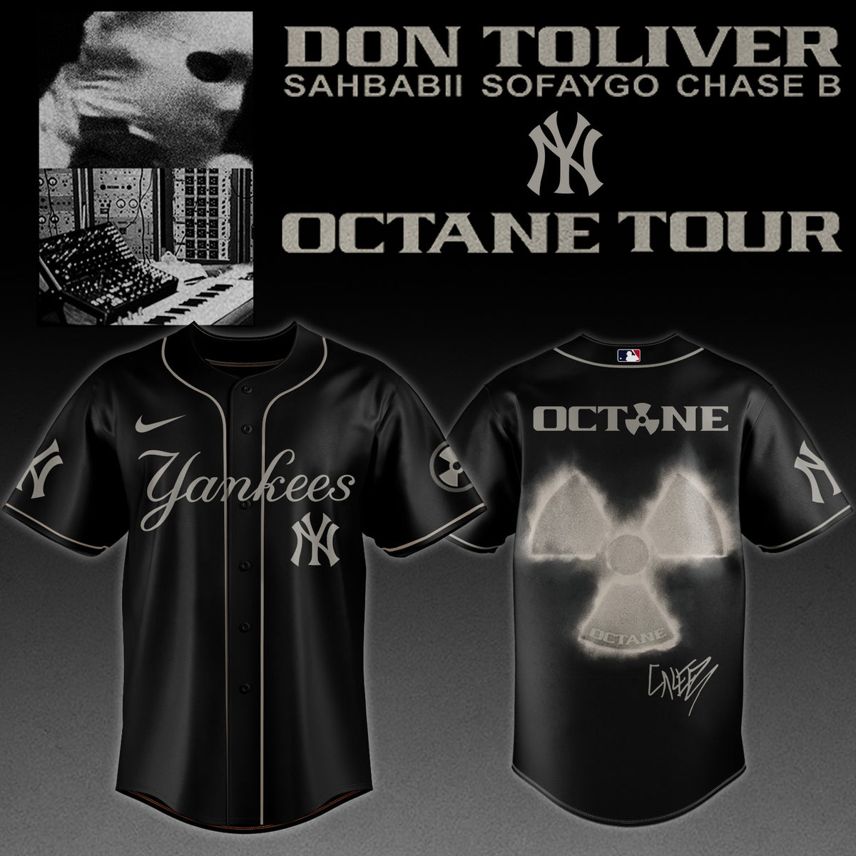 ..BASEBALL ALL TEAMS x Don Toliver Octane Tour Jersey
