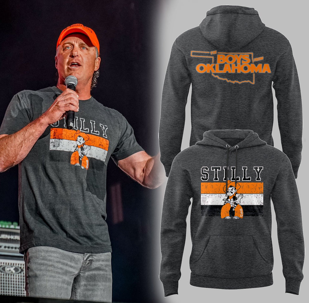 Limited Edition OSU Cowboy STILLY Hoodie-PA04112517