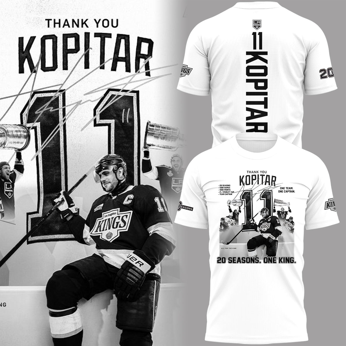 Limited Edition Anze Kopitar Tshirt-PA042726009