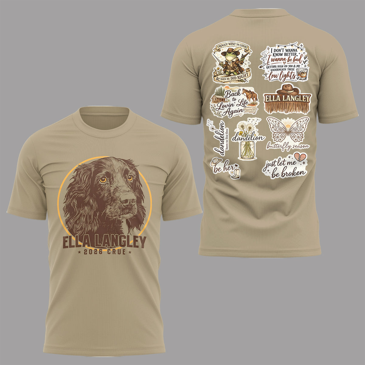 E.Langley “The Dandelion Tour” Shirt-PA050726023
