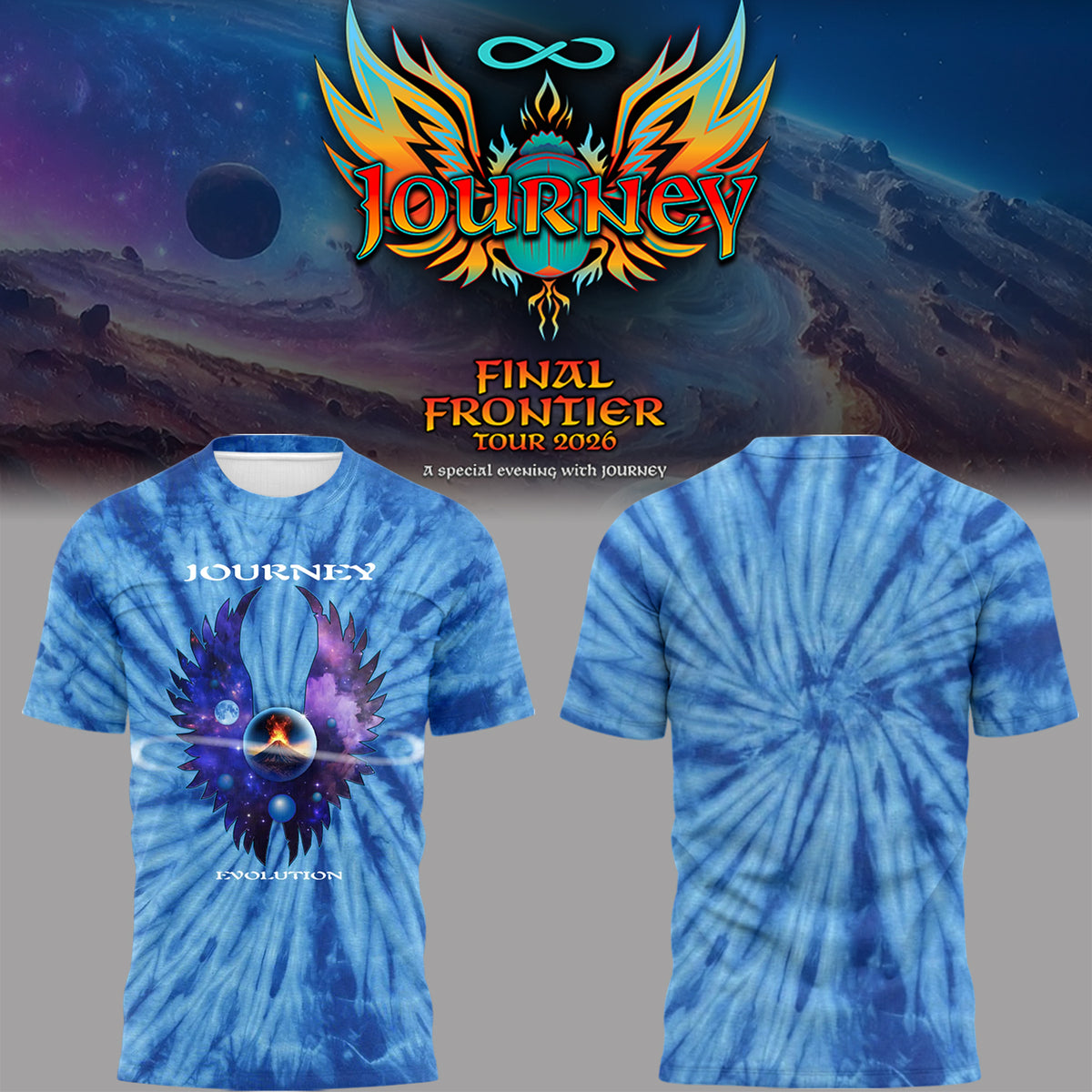 Limited Edition Final Frontier Tour At Atlantic City Shirt