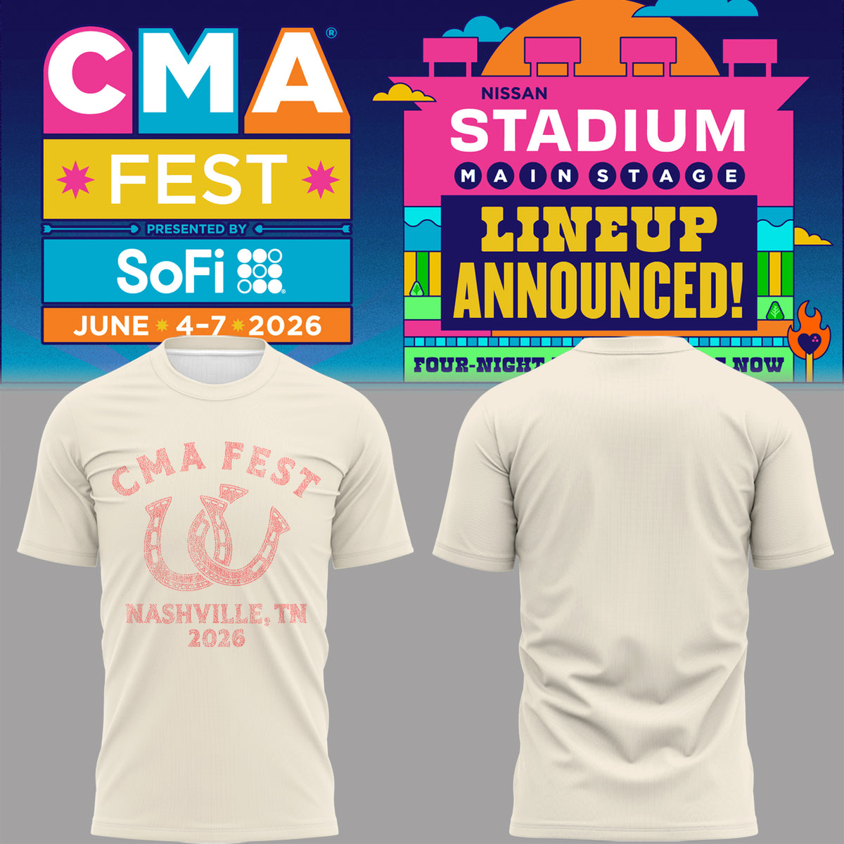 Limited Edition CMA FEST 2026 Shirt-PA060226003