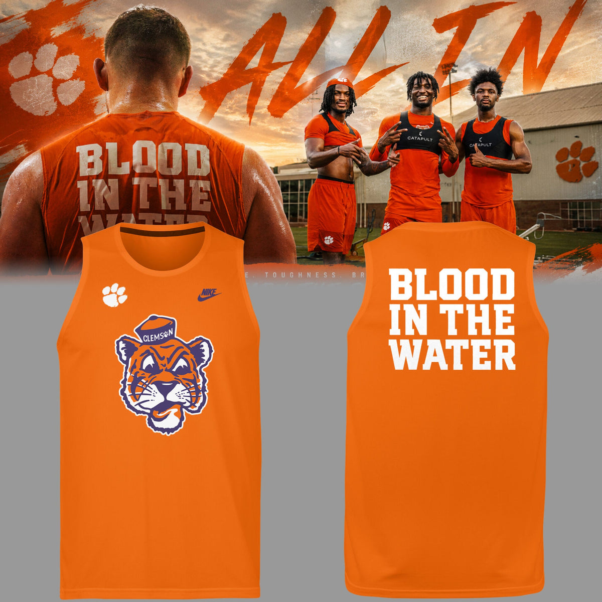 Limited Edition “Blood In The Water” Tank Top