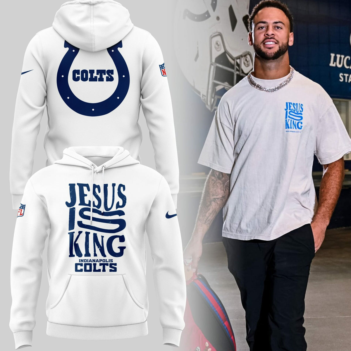 Indianapolis Colts Limited Hoodie-PU1026241031
