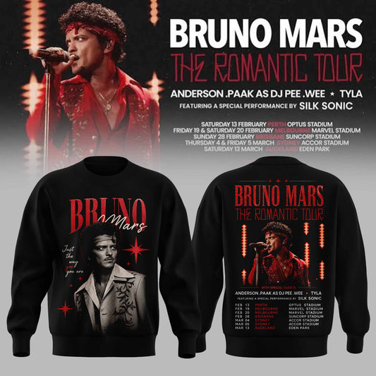 BRUNO MARS – THE ROMANTIC TOUR SWEATER