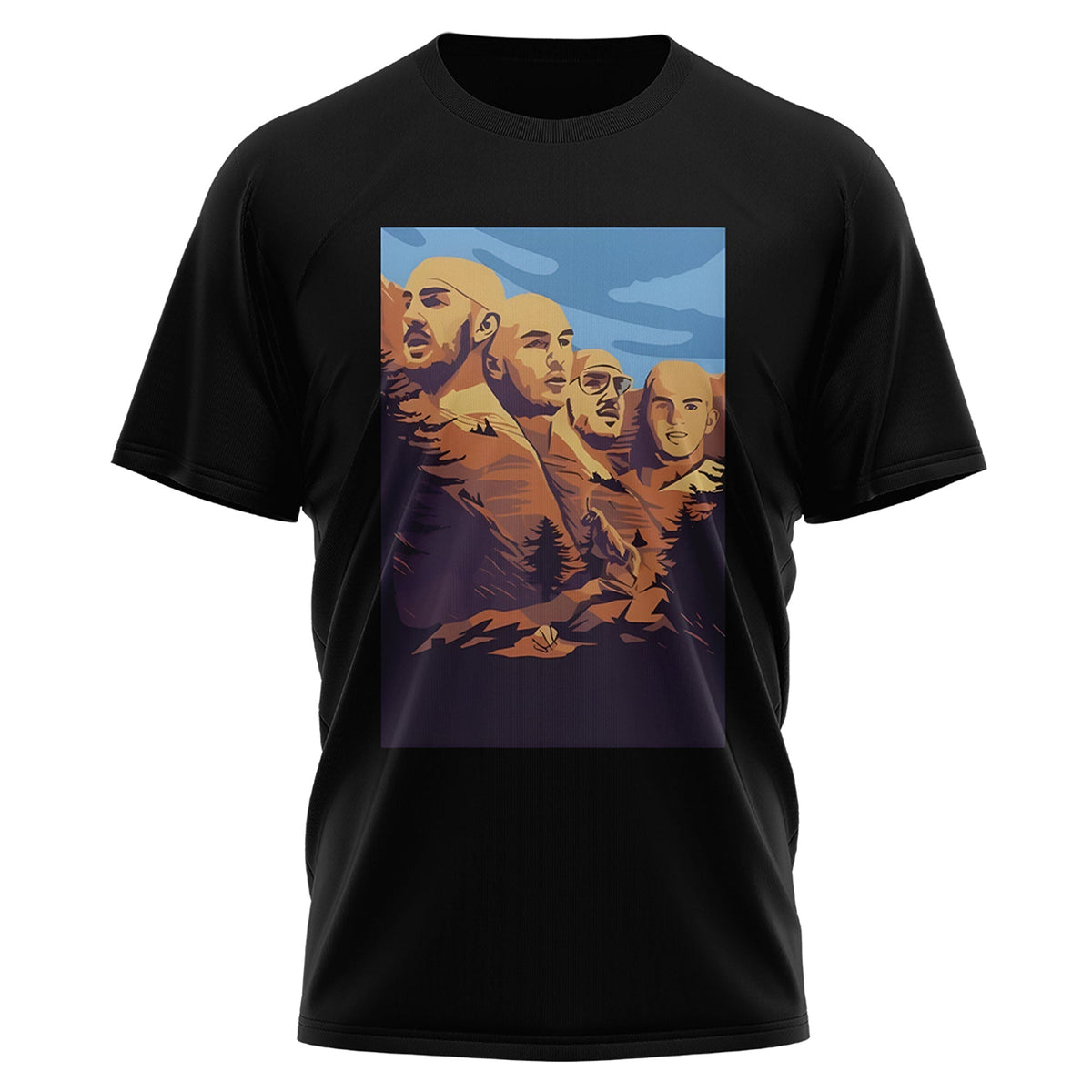 . Oklahoma City Thunder x Alex Caruso Mount Rushmore Limited Edition Tshirt 2025