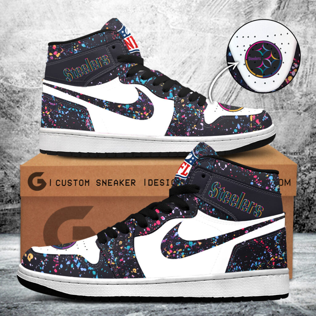 Pittsburgh Steelers Crucial Catch 2025 AJ1 Sneaker – TANTN15709