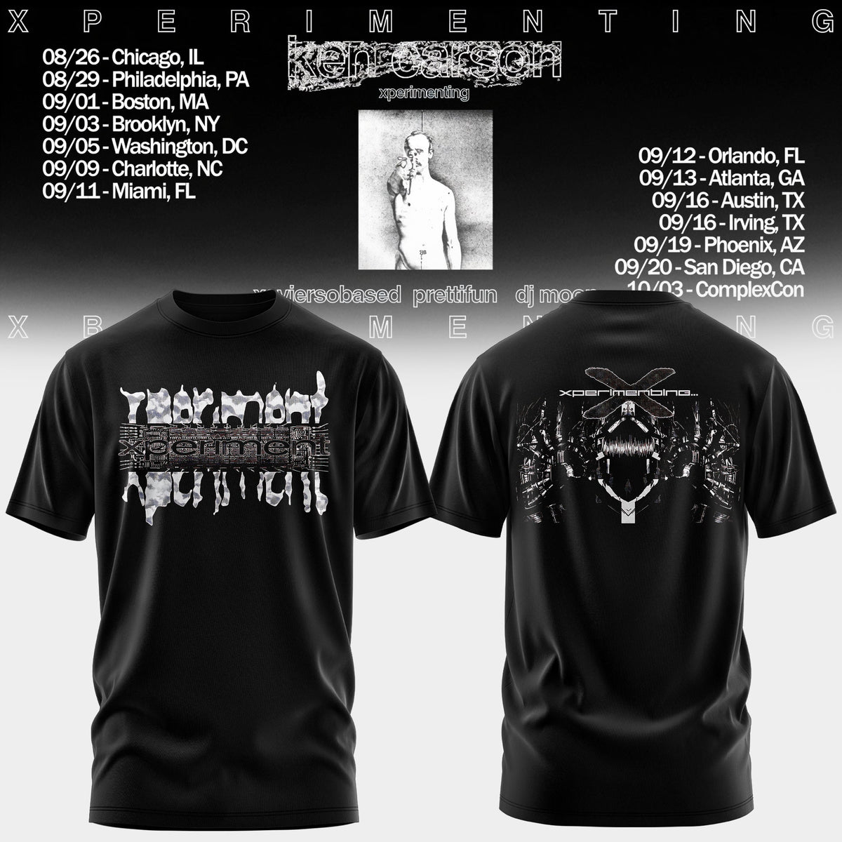 Xperimenting Tour T-shirt