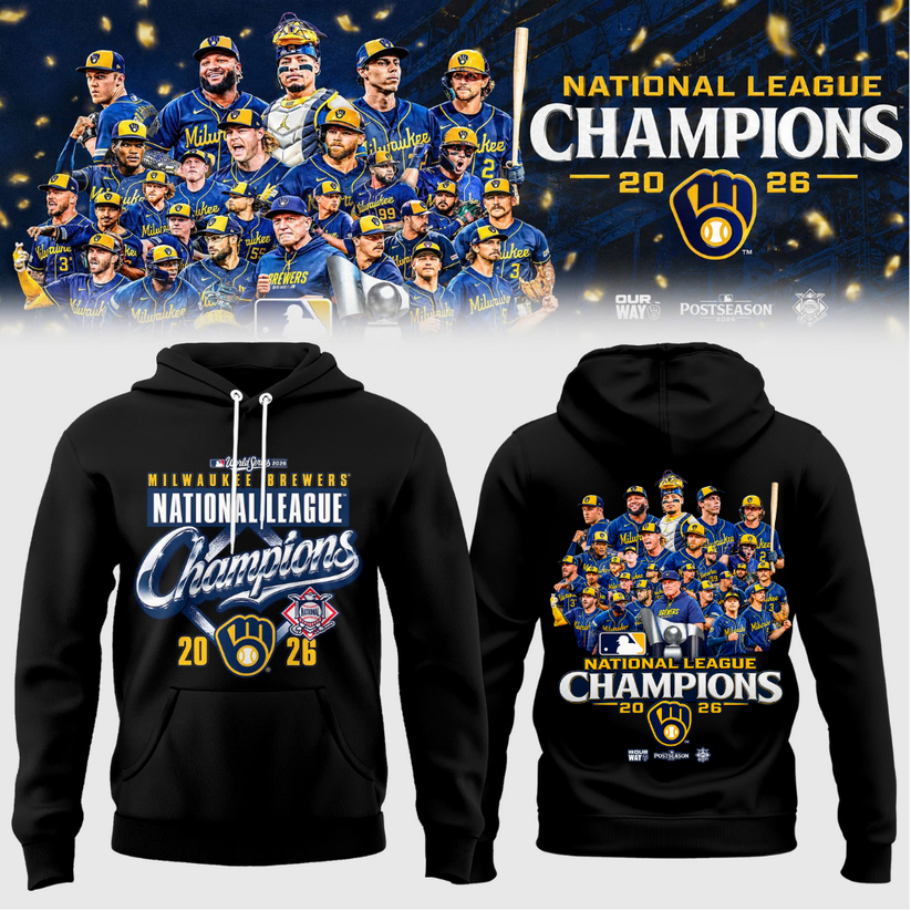 Milwaukee Brewers NLCS Champions 2026 Limited Edition Hoodie